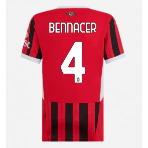 AC Milan Ismael Bennacer #4 Replika Hjemmebanetrøje Dame 2024-25 Kortærmet